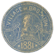 Village of Brockton Seal, 1881.